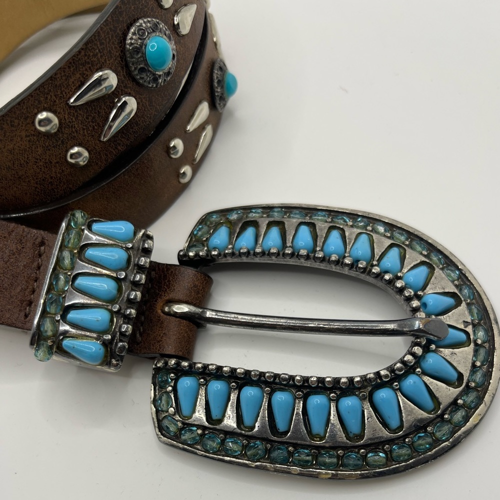 Streets Ahead | Western Leather Belt